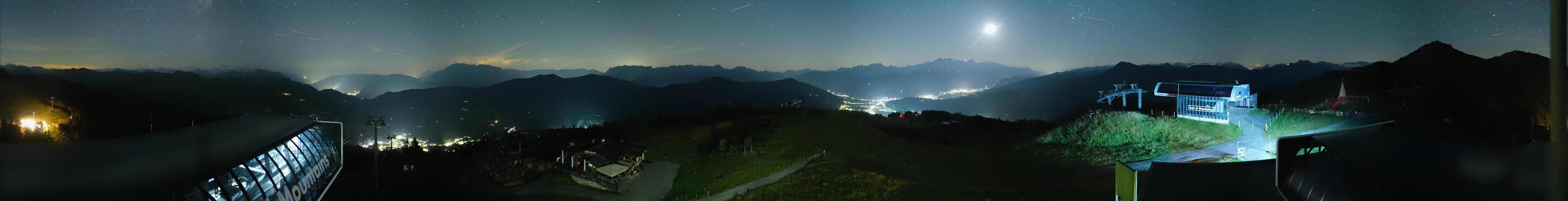 Archiv Foto Webcam Wagrain Grießenkareck - Bergstation Flying Mozart