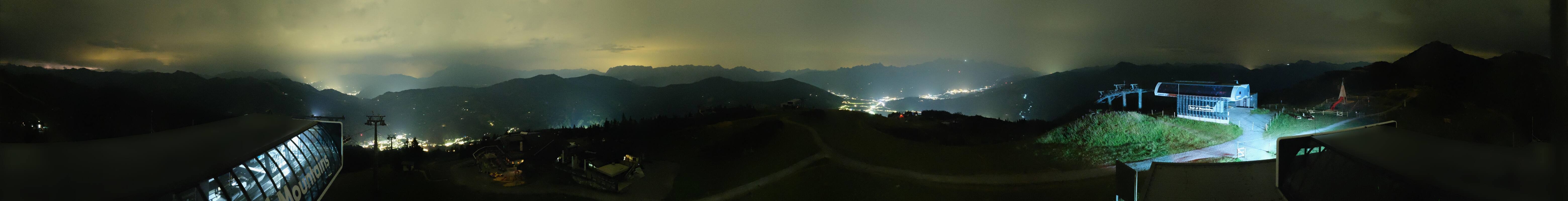 Archiv Foto Webcam Wagrain Grießenkareck - Bergstation Flying Mozart