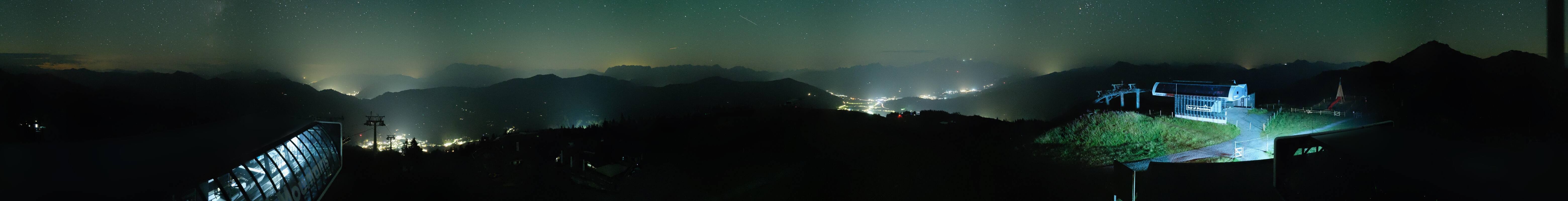 Archiv Foto Webcam Wagrain Grießenkareck - Bergstation Flying Mozart
