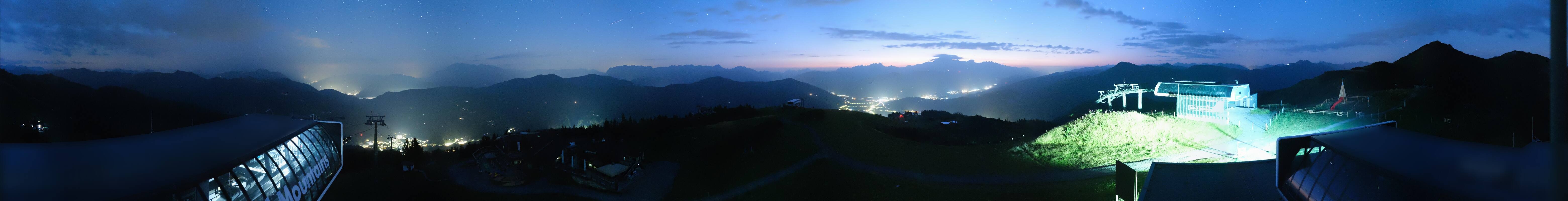 Archiv Foto Webcam Wagrain Grießenkareck - Bergstation Flying Mozart