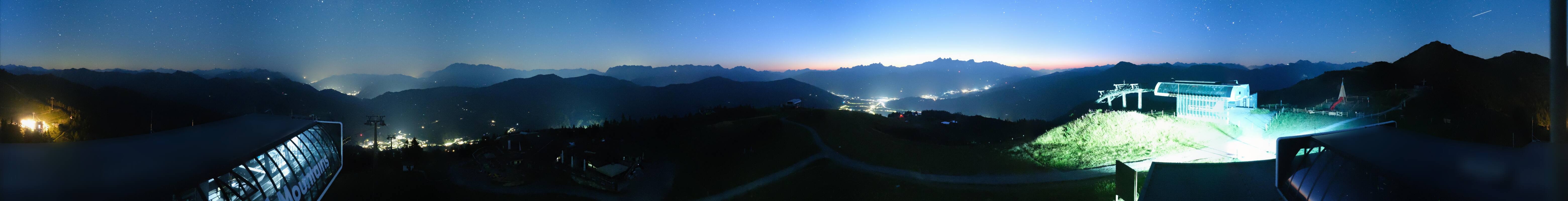 Archiv Foto Webcam Wagrain Grießenkareck - Bergstation Flying Mozart