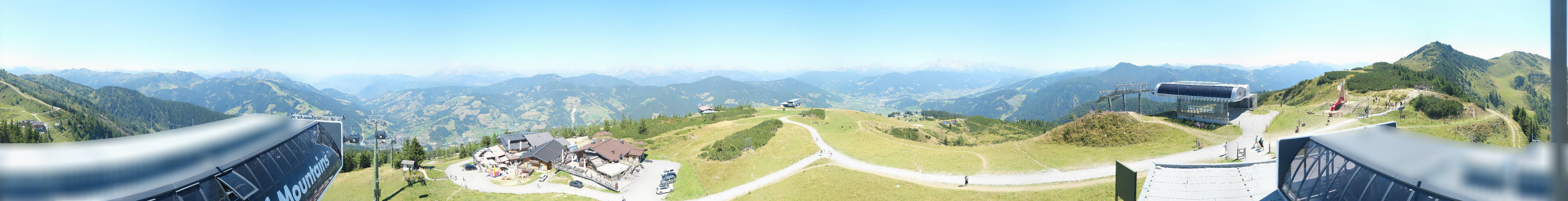 Archiv Foto Webcam Wagrain Grießenkareck - Bergstation Flying Mozart