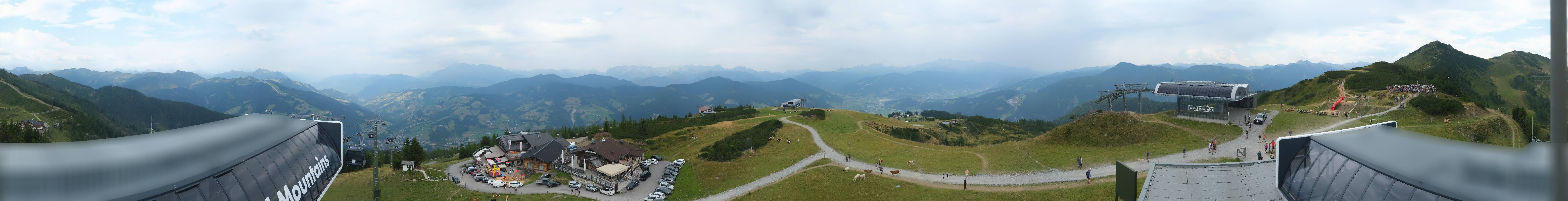 Archiv Foto Webcam Wagrain Grießenkareck - Bergstation Flying Mozart
