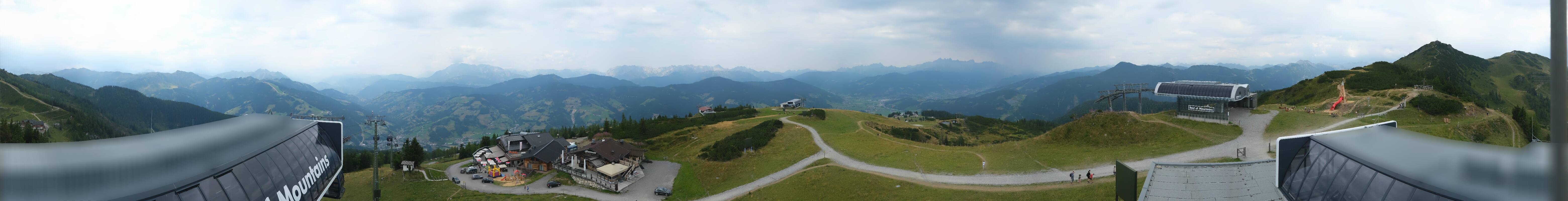 Archiv Foto Webcam Wagrain Grießenkareck - Bergstation Flying Mozart
