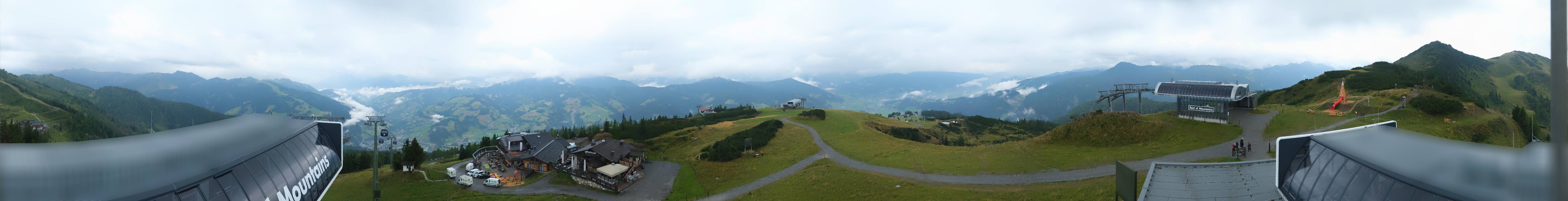 Archiv Foto Webcam Wagrain Grießenkareck - Bergstation Flying Mozart