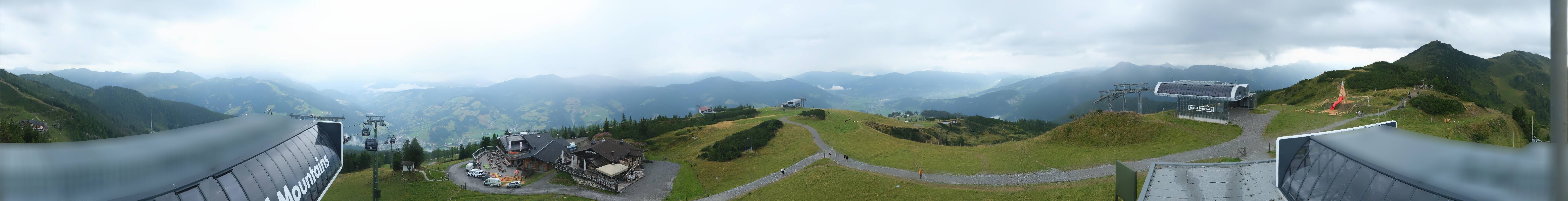 Archiv Foto Webcam Wagrain Grießenkareck - Bergstation Flying Mozart