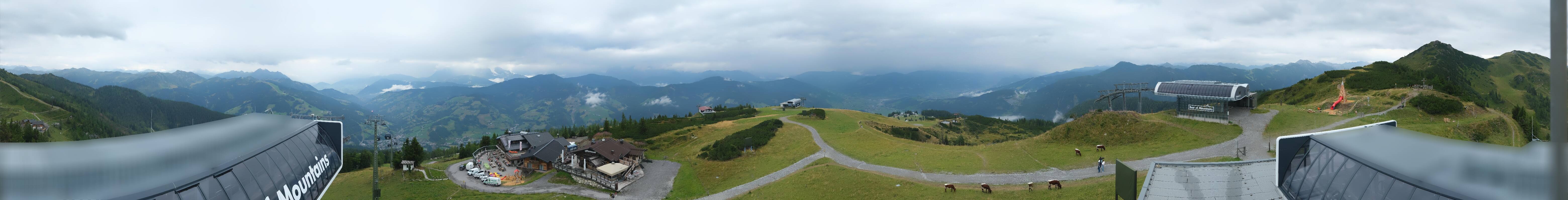 Archiv Foto Webcam Wagrain Grießenkareck - Bergstation Flying Mozart