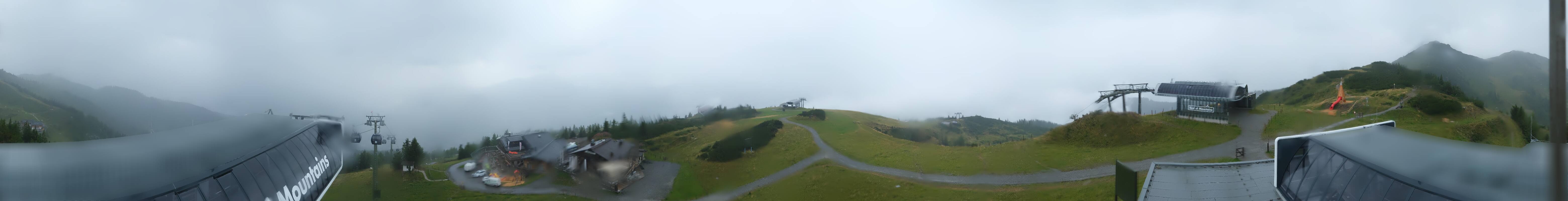 Archiv Foto Webcam Wagrain Grießenkareck - Bergstation Flying Mozart