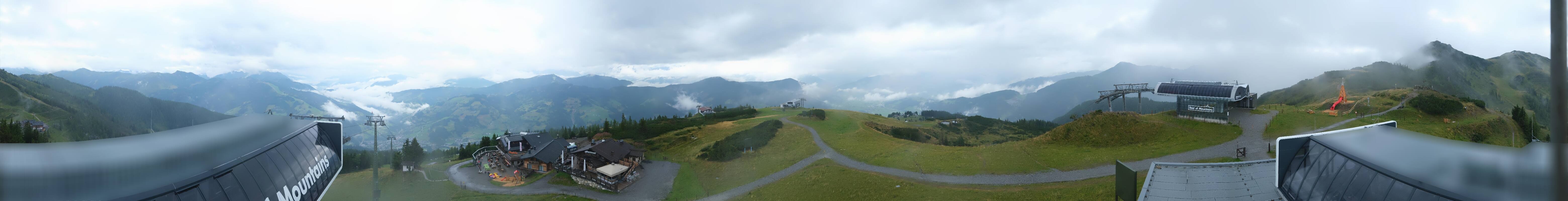 Archiv Foto Webcam Wagrain Grießenkareck - Bergstation Flying Mozart