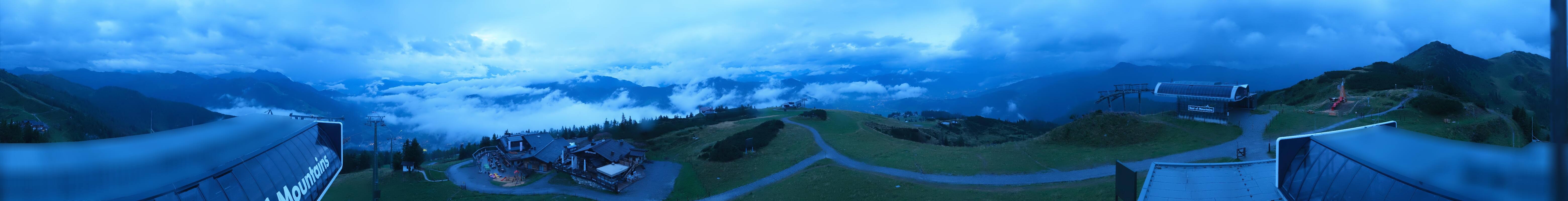 Archiv Foto Webcam Wagrain Grießenkareck - Bergstation Flying Mozart