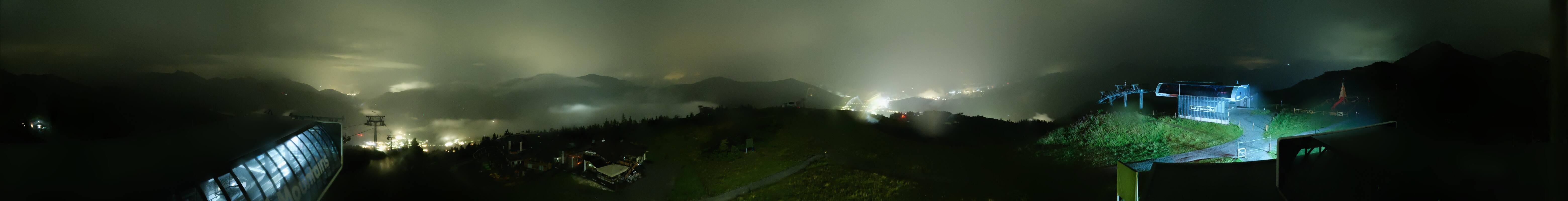 Archiv Foto Webcam Wagrain Grießenkareck - Bergstation Flying Mozart