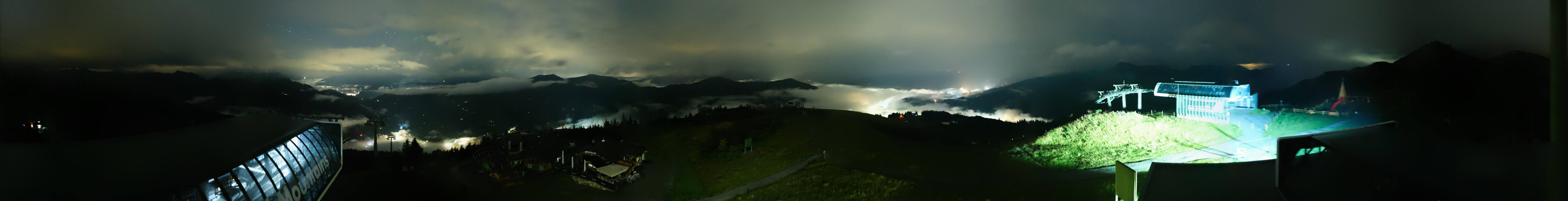 Archiv Foto Webcam Wagrain Grießenkareck - Bergstation Flying Mozart