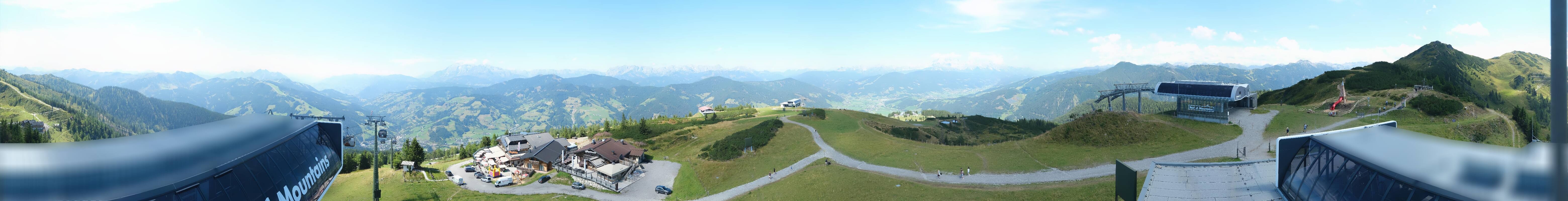 Archiv Foto Webcam Wagrain Grießenkareck - Bergstation Flying Mozart