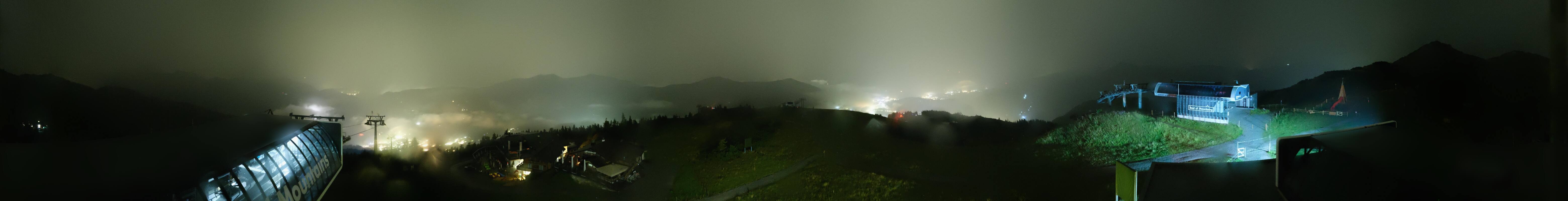 Archiv Foto Webcam Wagrain Grießenkareck - Bergstation Flying Mozart