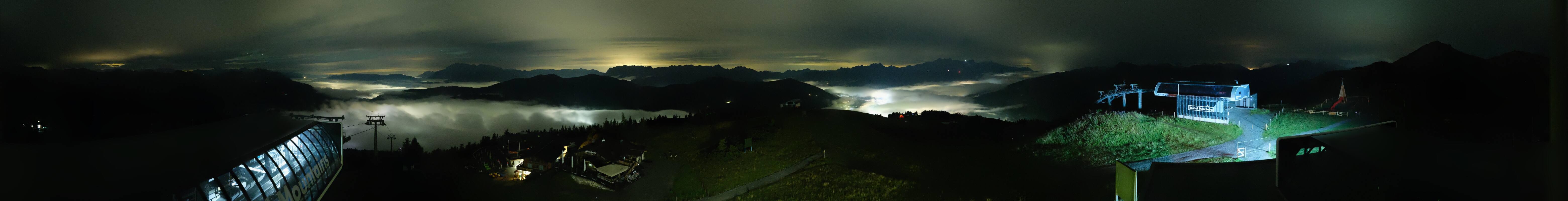Archiv Foto Webcam Wagrain Grießenkareck - Bergstation Flying Mozart