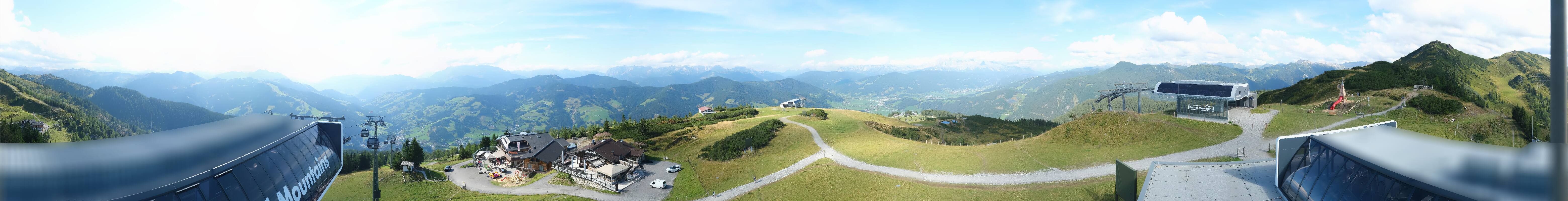 Archiv Foto Webcam Wagrain Grießenkareck - Bergstation Flying Mozart