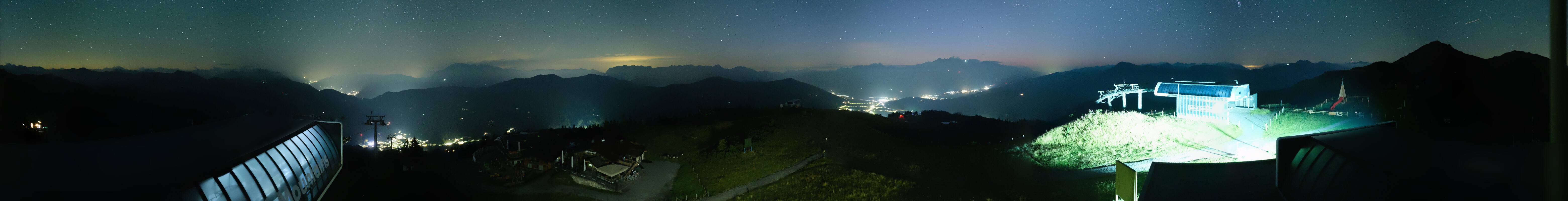 Archiv Foto Webcam Wagrain Grießenkareck - Bergstation Flying Mozart