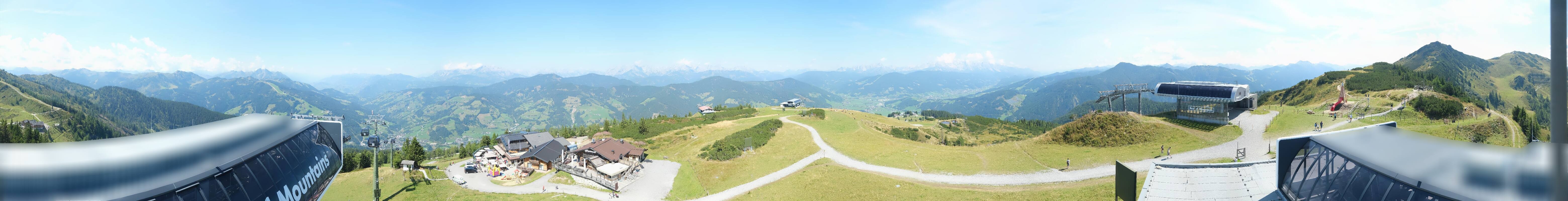Archiv Foto Webcam Wagrain Grießenkareck - Bergstation Flying Mozart