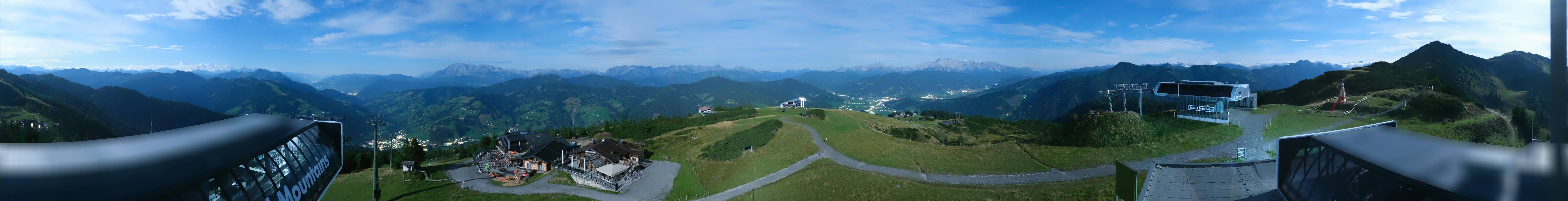 Archiv Foto Webcam Wagrain Grießenkareck - Bergstation Flying Mozart
