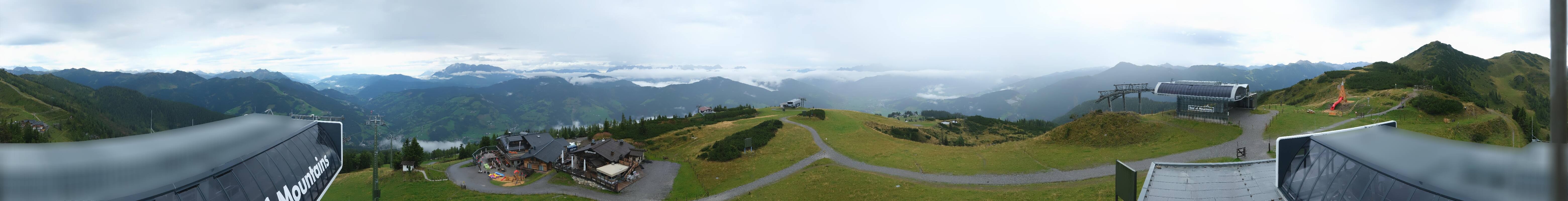 Archiv Foto Webcam Wagrain Grießenkareck - Bergstation Flying Mozart