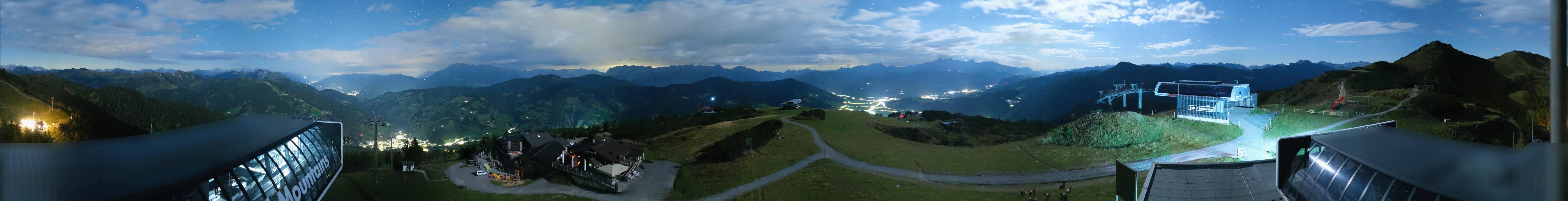 Archived image Webcam Wagrain - Top Station Flying Mozart