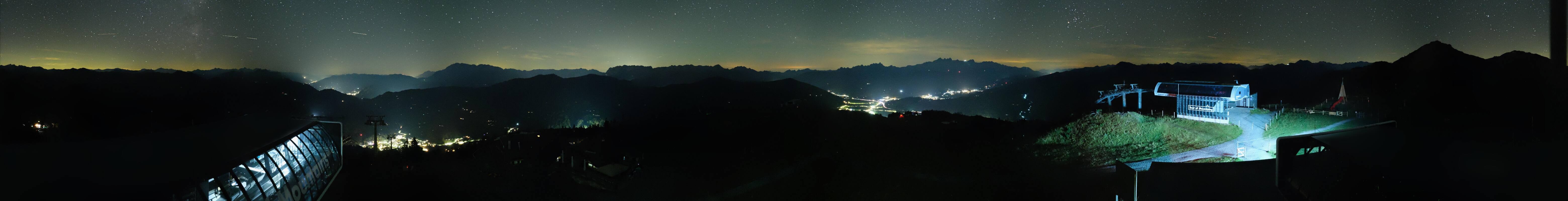 Archiv Foto Webcam Wagrain Grießenkareck - Bergstation Flying Mozart