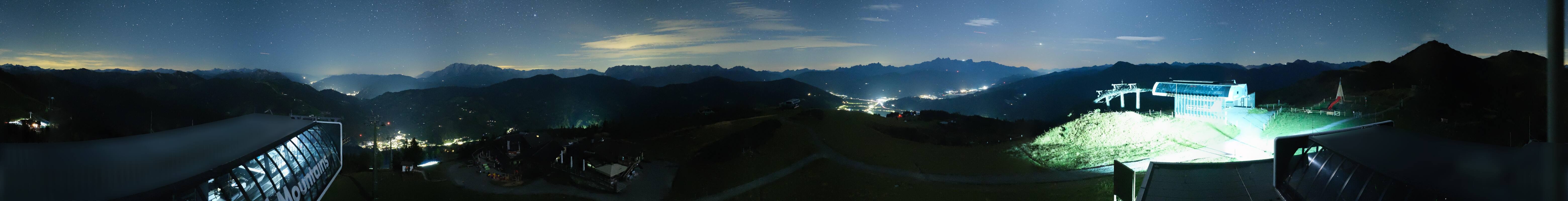 Archiv Foto Webcam Wagrain Grießenkareck - Bergstation Flying Mozart