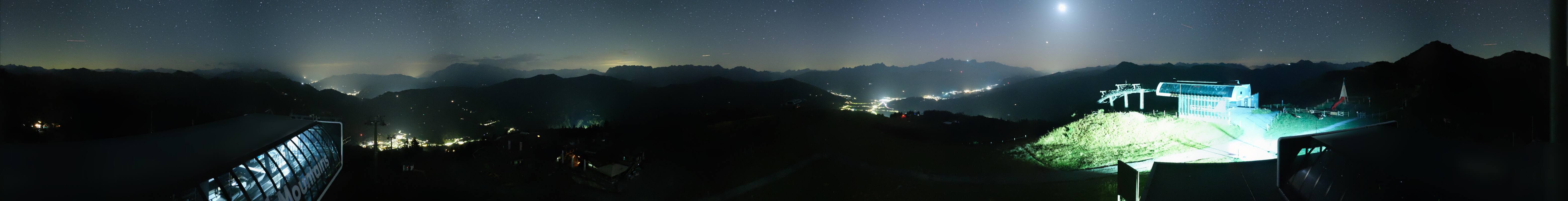 Archiv Foto Webcam Wagrain Grießenkareck - Bergstation Flying Mozart