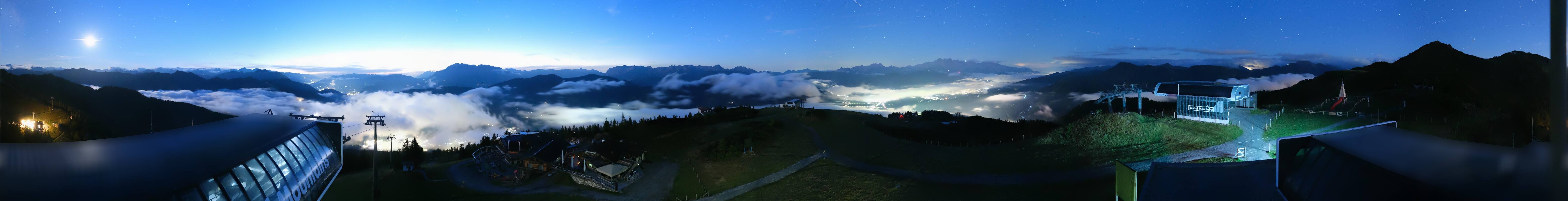 Archived image Webcam Wagrain - Top Station Flying Mozart