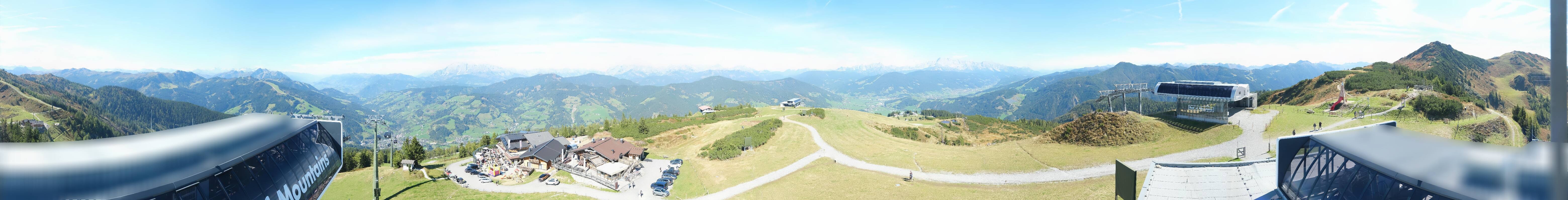 Archiv Foto Webcam Wagrain Grießenkareck - Bergstation Flying Mozart