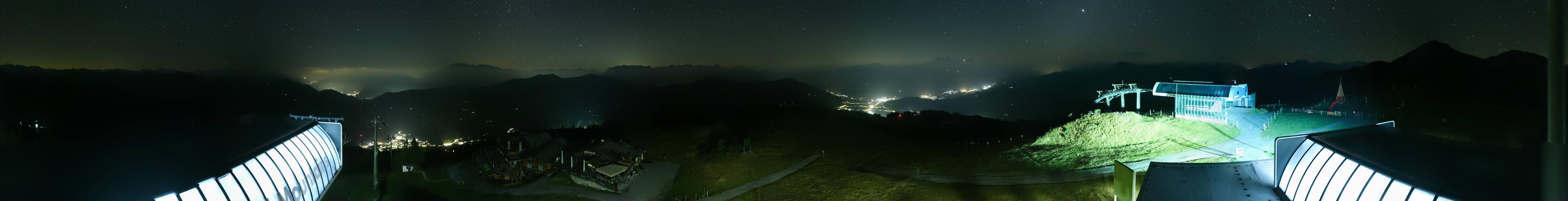 Archiv Foto Webcam Wagrain Grießenkareck - Bergstation Flying Mozart