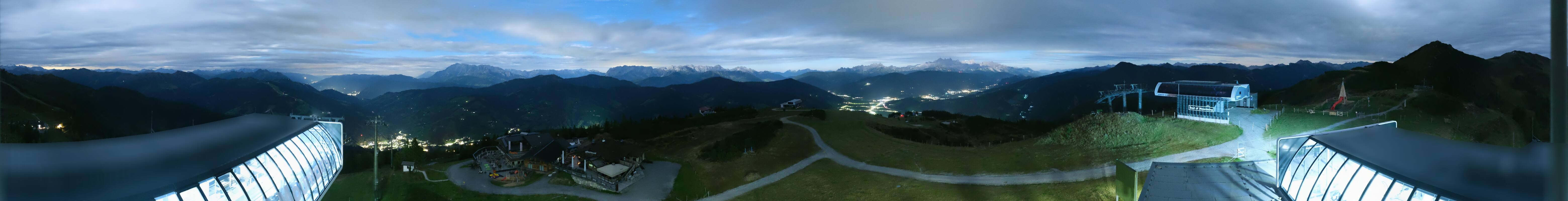 Archived image Webcam Wagrain - Top Station Flying Mozart
