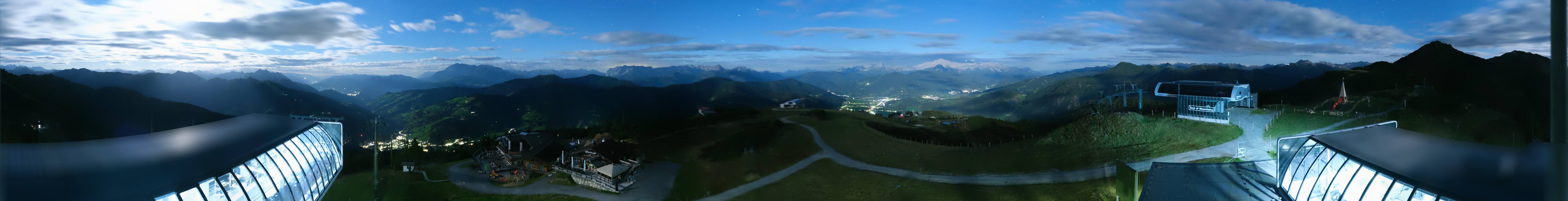 Archived image Webcam Wagrain - Top Station Flying Mozart