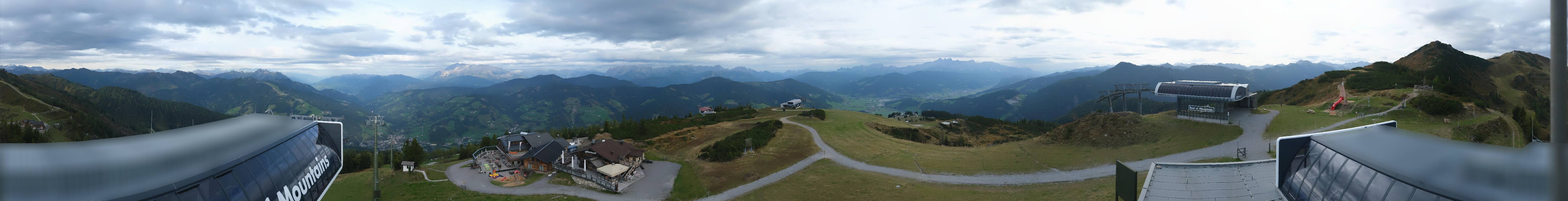 Archived image Webcam Wagrain - Top Station Flying Mozart