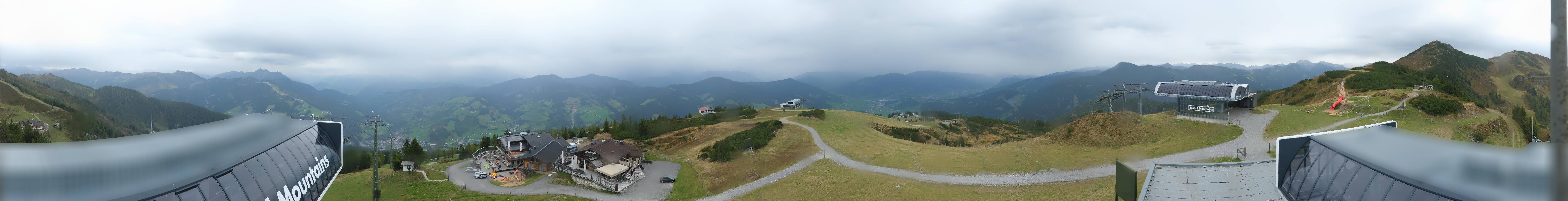 Archiv Foto Webcam Wagrain Grießenkareck - Bergstation Flying Mozart