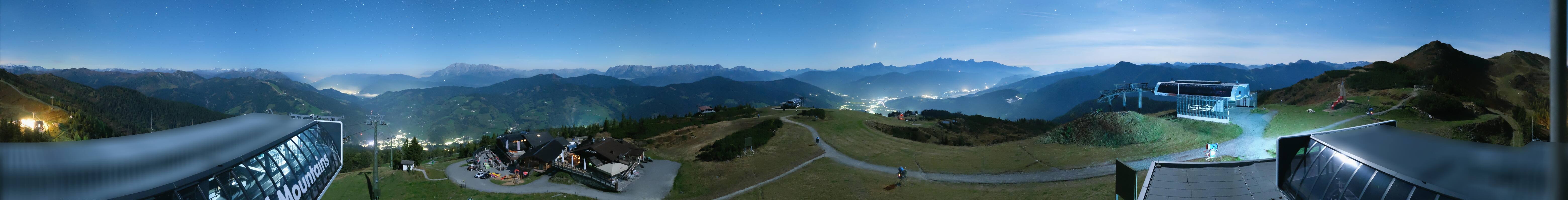 Archived image Webcam Wagrain - Top Station Flying Mozart