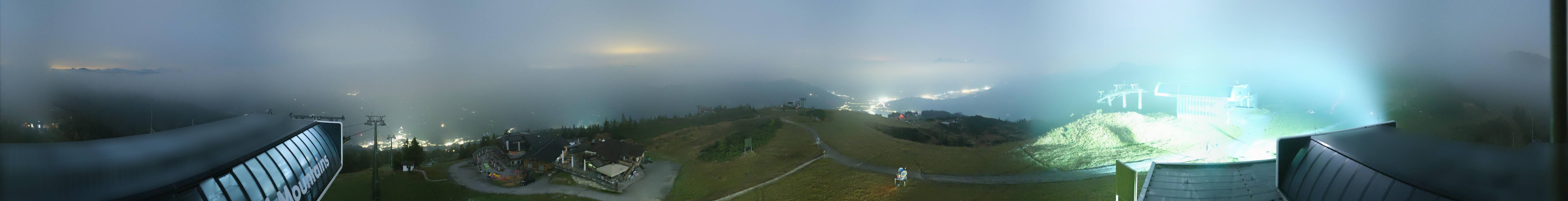 Archiv Foto Webcam Wagrain Grießenkareck - Bergstation Flying Mozart