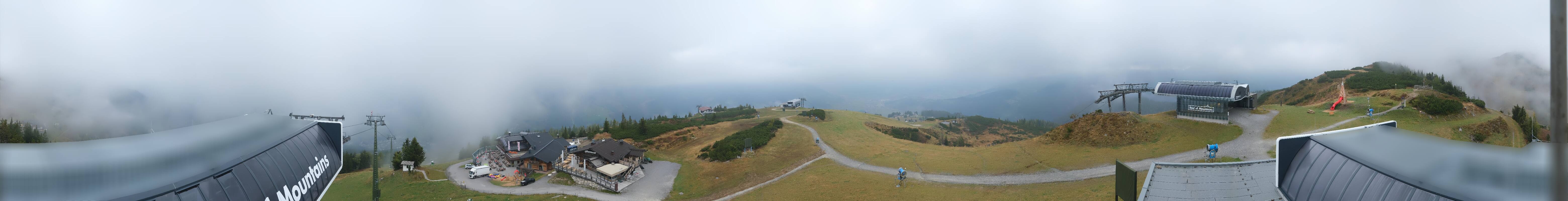 Archiv Foto Webcam Wagrain Grießenkareck - Bergstation Flying Mozart