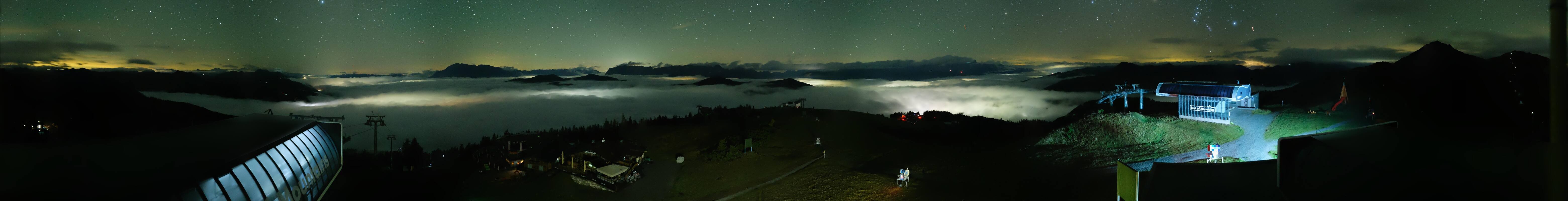 Archived image Webcam Wagrain - Top Station Flying Mozart