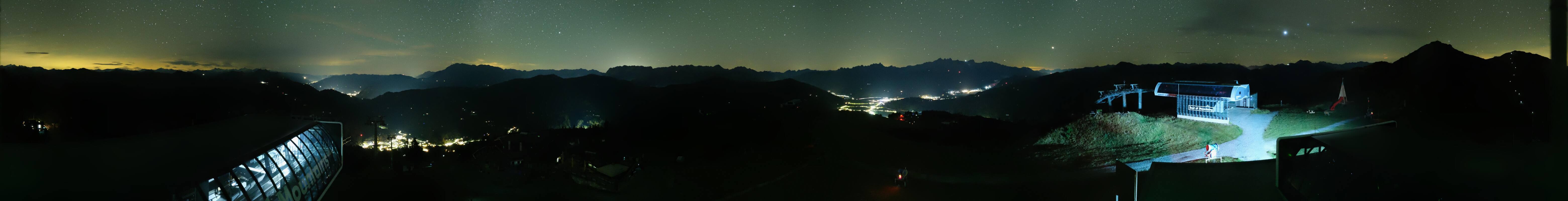 Archiv Foto Webcam Wagrain Grießenkareck - Bergstation Flying Mozart