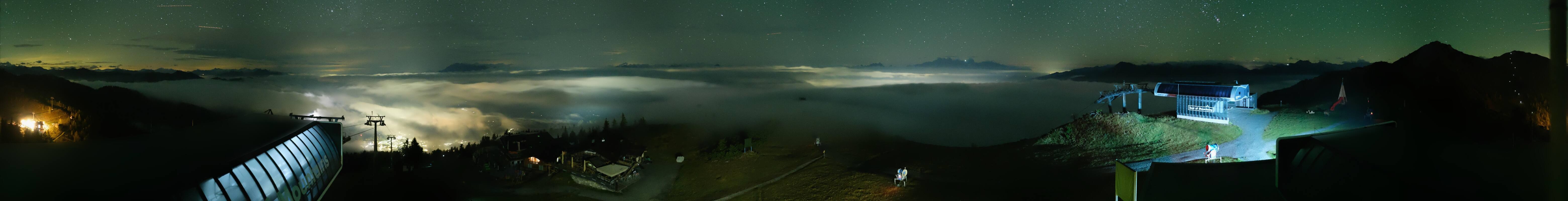 Archiv Foto Webcam Wagrain Grießenkareck - Bergstation Flying Mozart