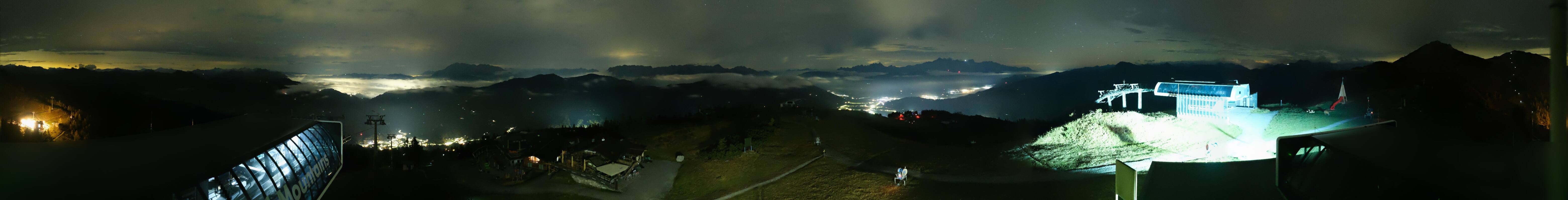 Archiv Foto Webcam Wagrain Grießenkareck - Bergstation Flying Mozart