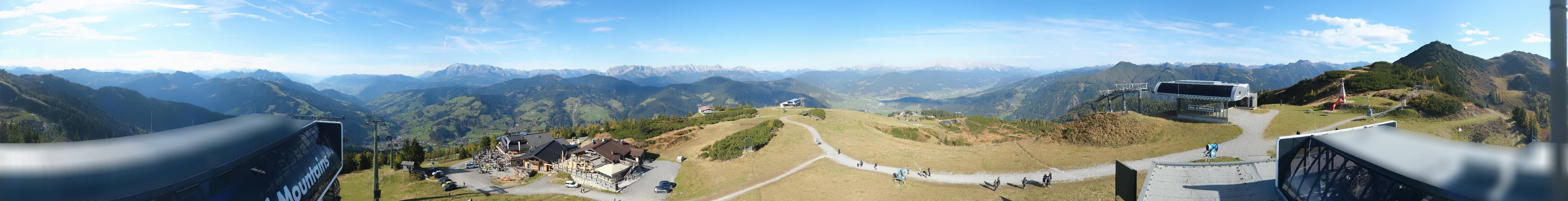 Archiv Foto Webcam Wagrain Grießenkareck - Bergstation Flying Mozart
