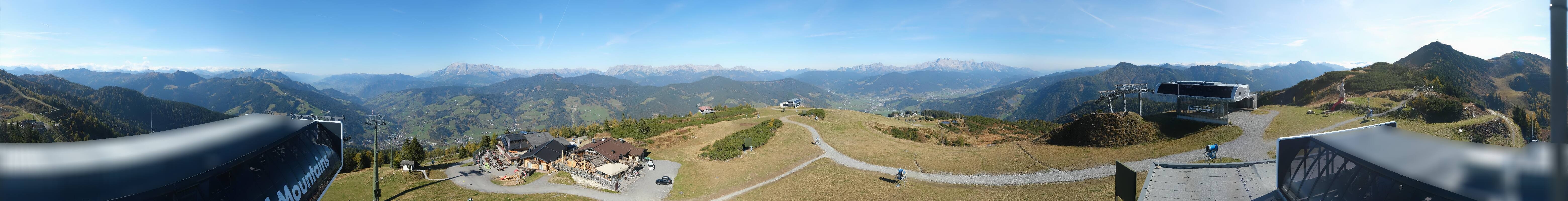 Archiv Foto Webcam Wagrain Grießenkareck - Bergstation Flying Mozart
