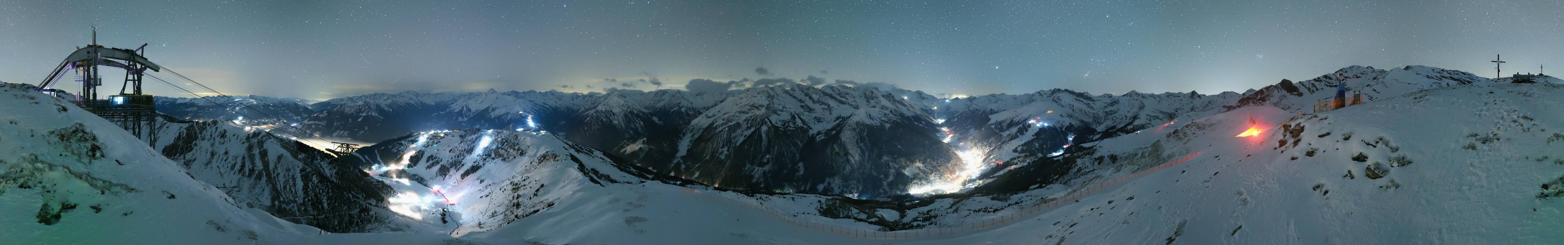 Archiv Foto Webcam Tux - Ausblick von der Wanglspitze
