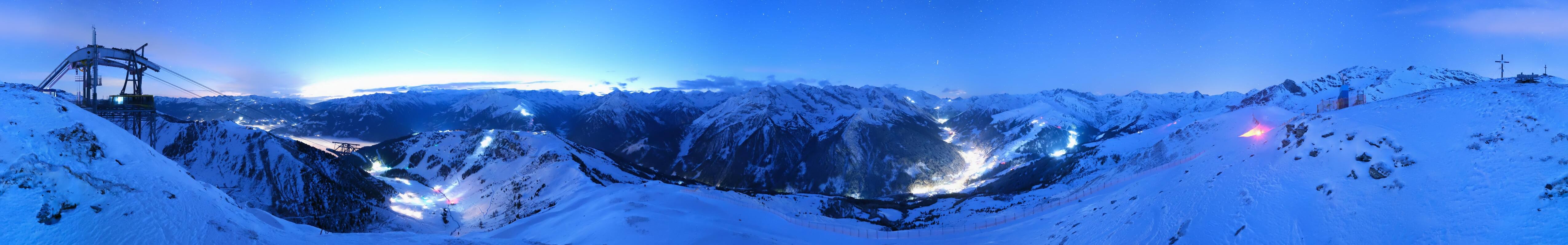 Archiv Foto Webcam Tux - Ausblick von der Wanglspitze