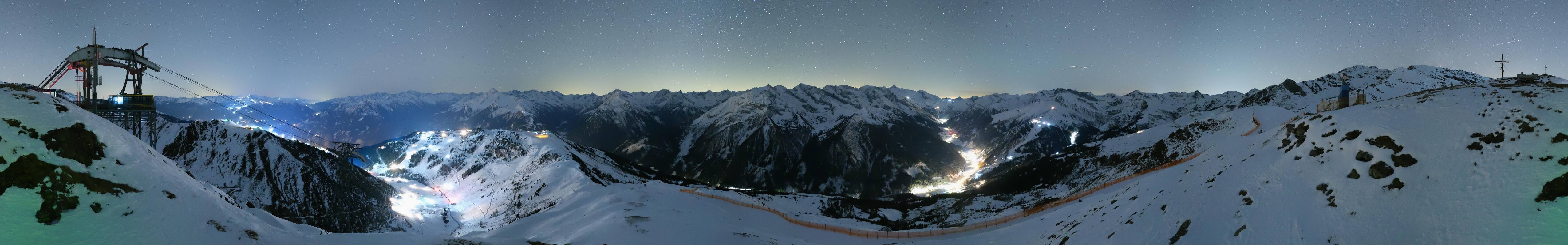 Archiv Foto Webcam Tux - Ausblick von der Wanglspitze