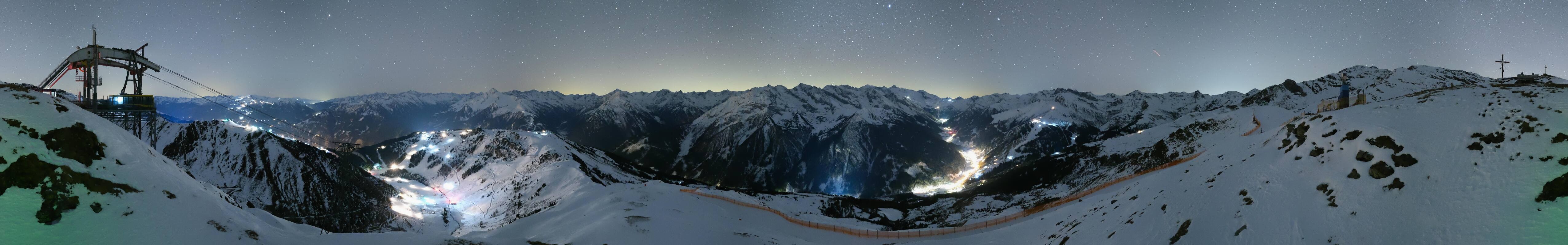 Archiv Foto Webcam Tux - Ausblick von der Wanglspitze
