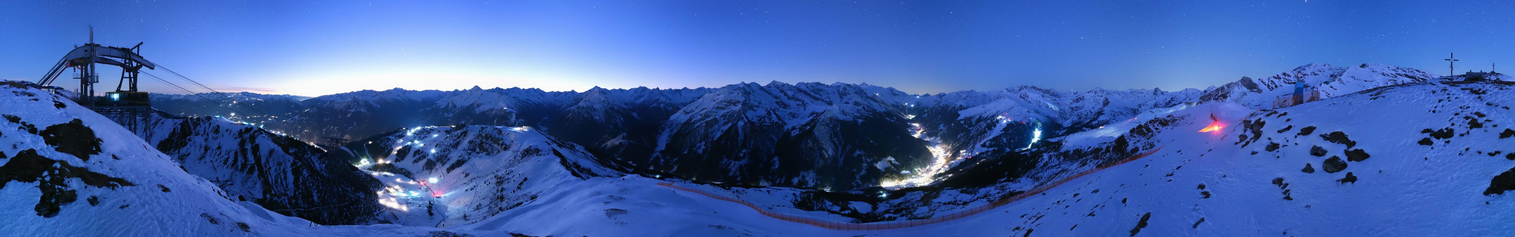 Archiv Foto Webcam Tux - Ausblick von der Wanglspitze