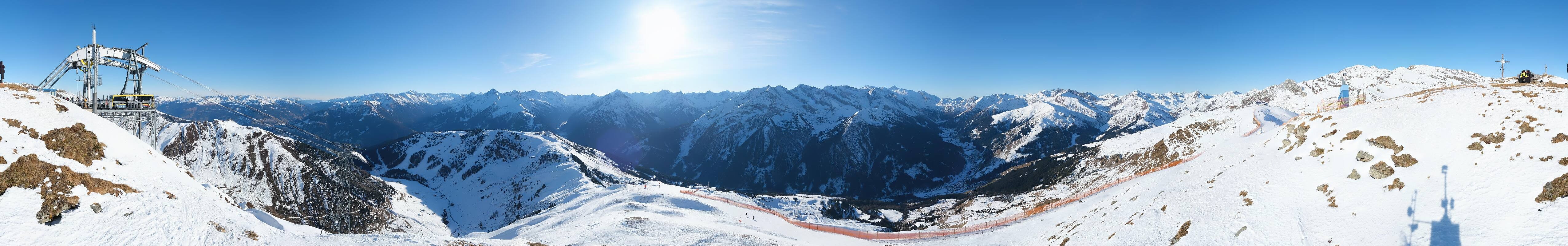 Archiv Foto Webcam Tux - Ausblick von der Wanglspitze